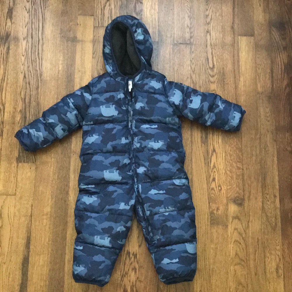 Baby boy Gap 12-18m snowsuit, warm bunting